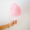 Cotton Candy Cones - 300 Pieces Plain Kraft Paper Candy Floss Sticks for Cotton Candy - Perfect for Parties and Events - Strong, Triple Wrapped, White Candy Floss Cones (300)