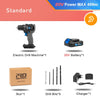 20V/21V Brushless Electric Drill 40NM/45NM Cordless Li-ion Battery Electric Power Drill By PROSTORMER