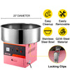 VEVOR Electric Candy Floss Machine - Commercial Candy Floss Maker - Temperature Controls for Party Festival Carnival Home