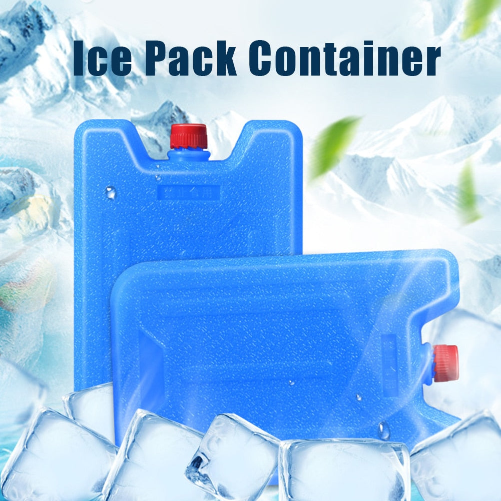 Reusable Leakproof Cooling Ice Pack With Removable Cap