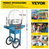 VEVOR Electric Candy Floss Machine - Commercial Candy Floss Maker - Temperature Controls for Party Festival Carnival Home