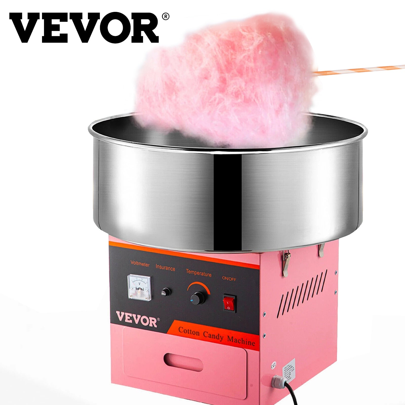 Velkendt besværlige lytter VEVOR Electric Candy Floss Machine - Commercial Candy Floss Maker - Te –  Blueprint Vending Warehouse