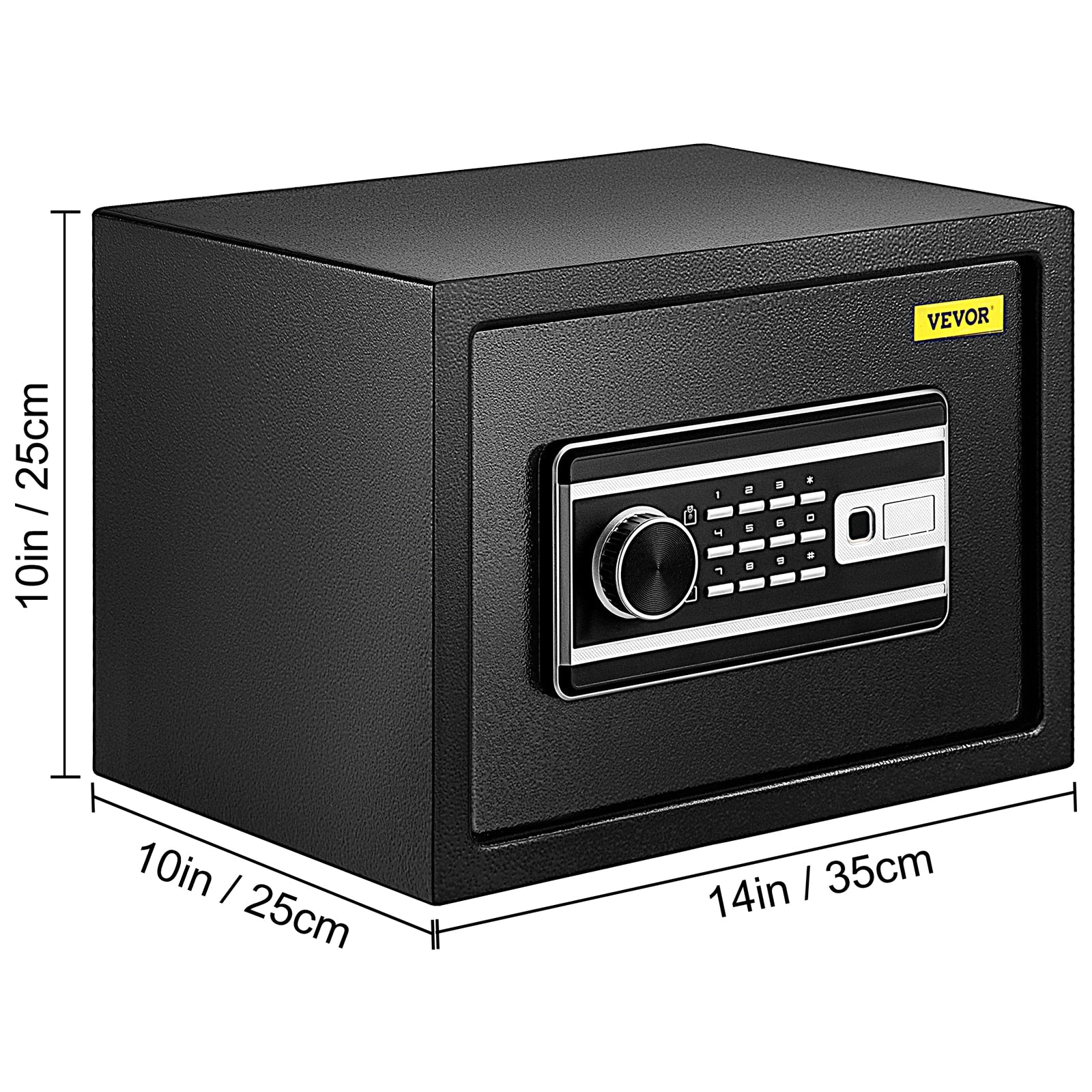 VEVOR Fingerprint Safe Deposit Box