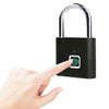 Portable Keyless USB Charging Smart Fingerprint Padlock - Blueprint Vending